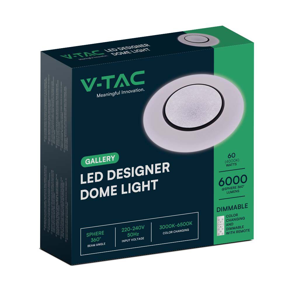 30W/60W/30W Dekoracyjny plafon LED / Barwa: 3w1 / Ściemniany