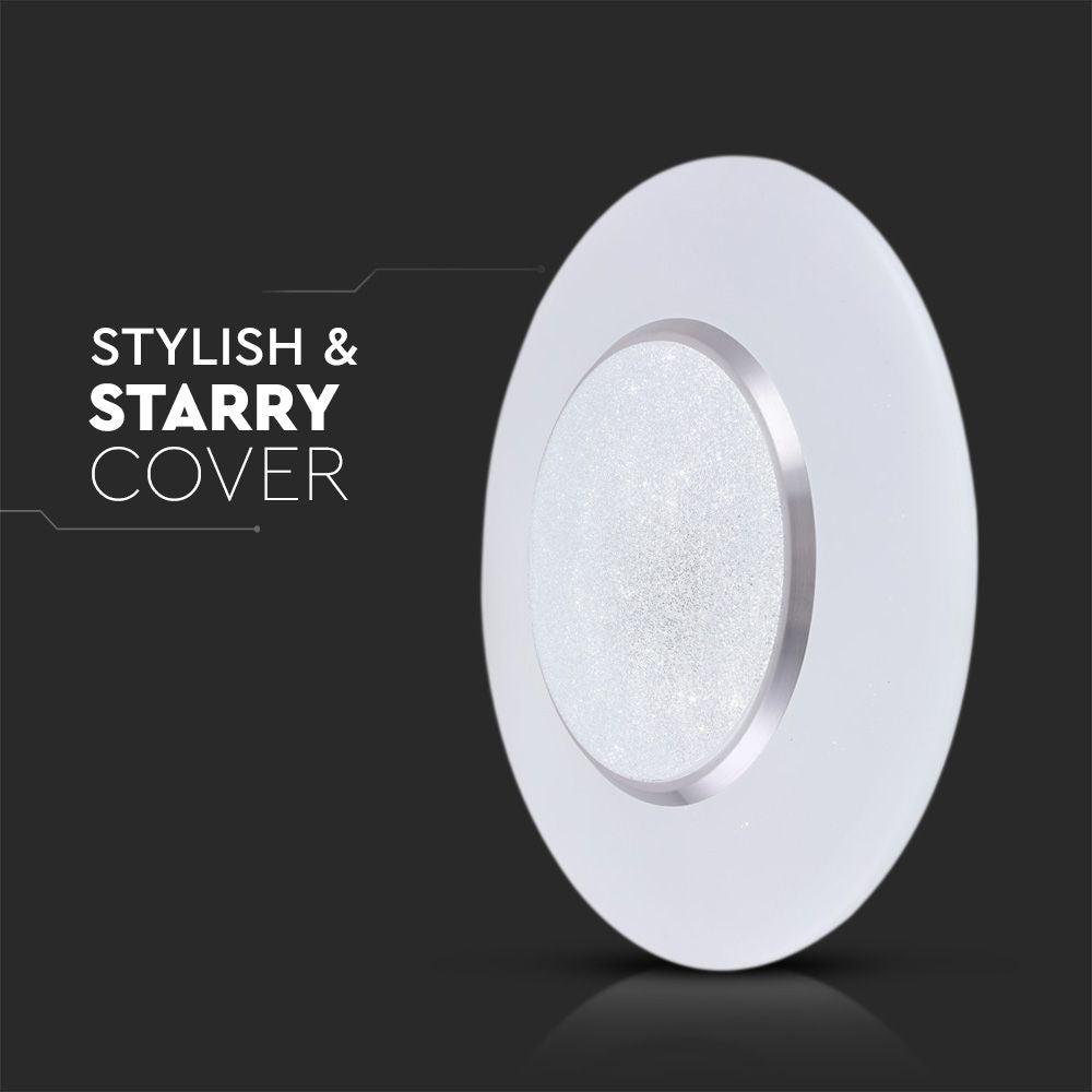 30W/60W/30W Dekoracyjny plafon LED / Barwa: 3w1 / Ściemniany