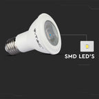 5.8W PAR 20 Żarówka LED / Chip SAMSUNG / Barwa:4000K / Trzonek:E27