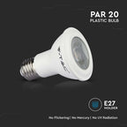 5.8W PAR 20 Żarówka LED / Chip SAMSUNG / Barwa:3000K / Trzonek:E27
