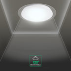 20W/40W/20W Dekoracyjny plafon LED / Barwa: 3w1 / Ściemniany / Klosz z efektem gwiazdki