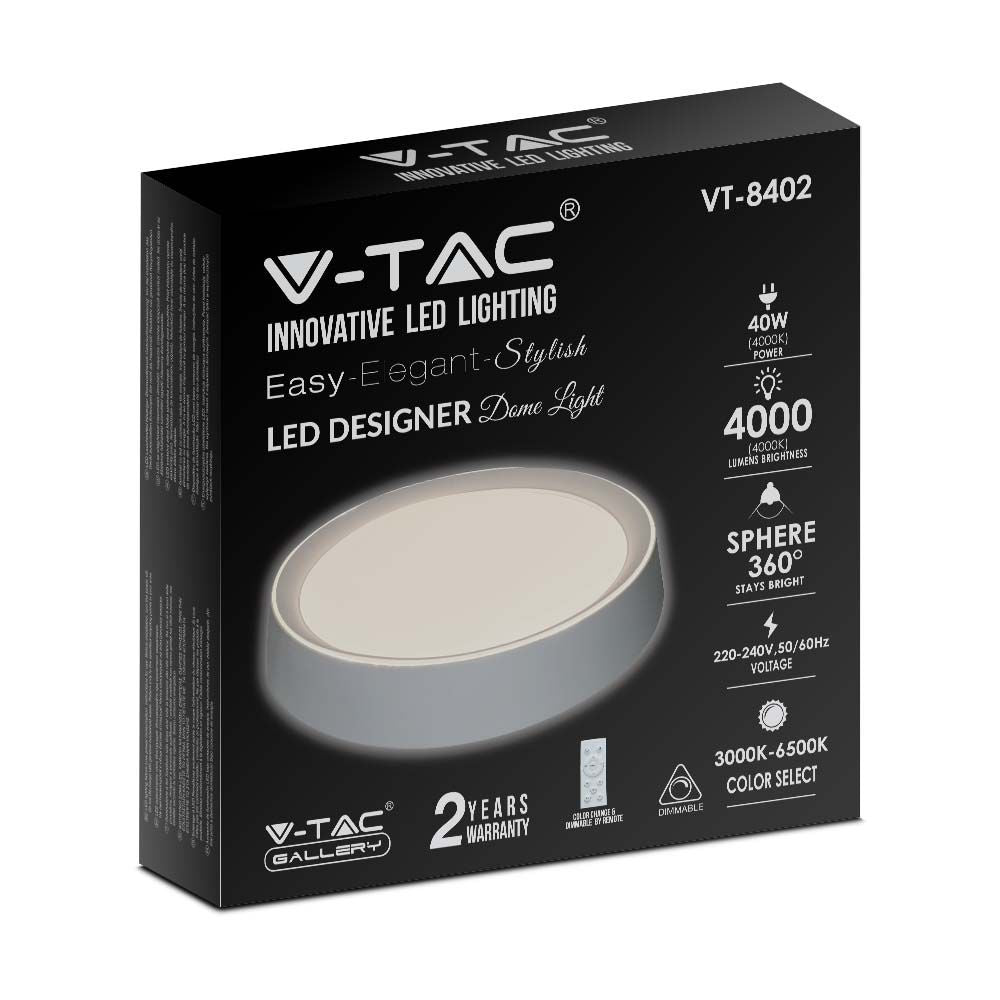 20W/40W/20W Dekoracyjny plafon LED / Barwa: 3w1 / Ściemniany