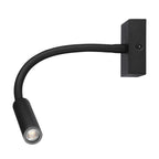 3W Kinkiet hotelowy LED / Barwa:3000K / Czarny