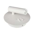 LED 3W+SMD 6W Hotelowa lampa ścienna LED / Barwa: 3000K / Kolor: Biały