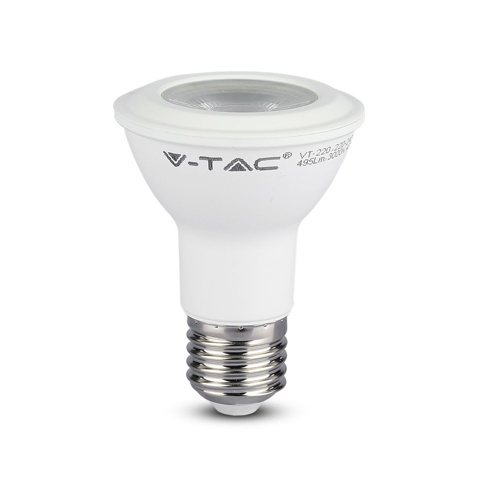 5.8W PAR 20 Żarówka LED / Chip SAMSUNG / Barwa:6400K / Trzonek:E27