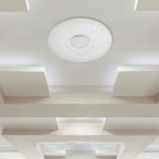 30W/60W/30W Dekoracyjny plafon LED / Barwa: 3w1 / Ściemniany / Klosz z efektem diamentu