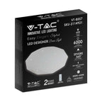 30W/60W/30W Dekoracyjny plafon LED / Barwa: 3w1 / Ściemniany / Klosz z efektem diamentu