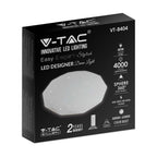 20W/40W/20W Dekoracyjny plafon LED / Barwa: 3w1 / Ściemniany / Klosz z efektem diamentu