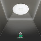 20W/40W/20W Dekoracyjny plafon LED / Barwa: 3w1 / Ściemniany / Klosz z efektem diamentu
