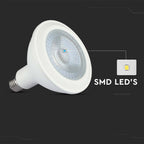 12.8W PAR 38 Żarówka LED / Chip SAMSUNG / Barwa:3000K / Trzonek:E27