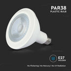 12.8W PAR 38 Żarówka LED / Chip SAMSUNG / Barwa:3000K / Trzonek:E27