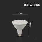 12.8W PAR 38 Żarówka LED / Chip SAMSUNG / Barwa:6400K / Trzonek:E27