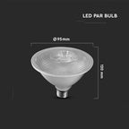 11W PAR 30 Żarówka LED / Chip SAMSUNG / Barwa:6400K / Trzonek:E27