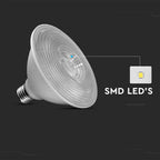 11W PAR 30 Żarówka LED / Chip SAMSUNG / Barwa:6400K / Trzonek:E27