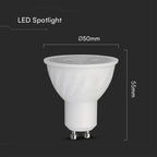 6W GU10 Żarówka LED / Chip SAMSUNG / Barwa:4000K / Trzonek:GU10