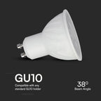 6W GU10 Żarówka LED / Chip SAMSUNG / Barwa:4000K / Trzonek:GU10