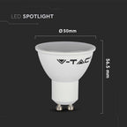 4.5W GU10 Żarówka LED / Barwa:4000K / Trzonek:GU10 / Kąt 110'