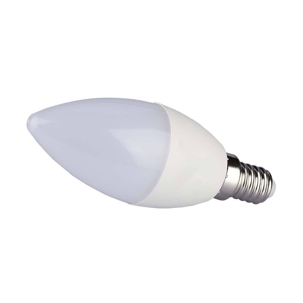 4.5W C37 Żarówka LED / Chip SAMSUNG / Barwa:3000K / Trzonek:E14