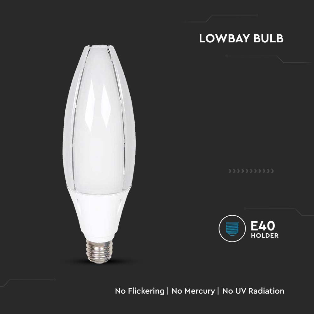 60W Uliczna Żarówka LED / Chip SAMSUNG / Barwa:4000K / Trzonek:E40