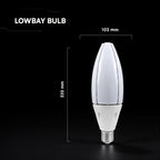 60W Uliczna Żarówka LED / Chip CREE / Barwa:4000K / Trzonek:E40 / 6 Lat gwarancji