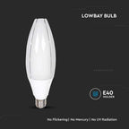 60W Uliczna Żarówka LED / Chip SAMSUNG / Barwa:6500K / Trzonek:E40