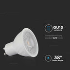 6W GU10 Żarówka LED / Chip SAMSUNG / Barwa:4000K / Kąt 38'D / Trzonek:GU10