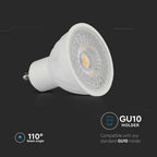 6W GU10 Żarówka LED / Chip SAMSUNG / Barwa:3000K / Kąt 110' / Trzonek:GU10