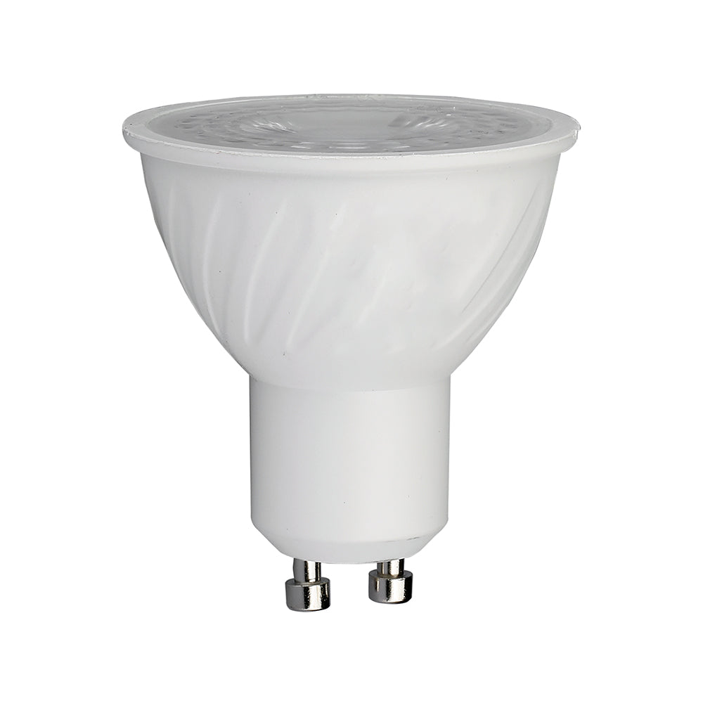 6W GU10 Żarówka LED / Chip CREE / Barwa:3000K / Kąt 38' / Ściemniana / Trzonek:GU10 / Gwarancja: 6lat