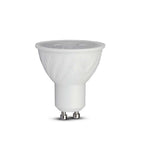 6W GU10 Żarówka LED / Chip SAMSUNG / Barwa:6400K / Kąt 38' / Ściemniana / Trzonek:GU10