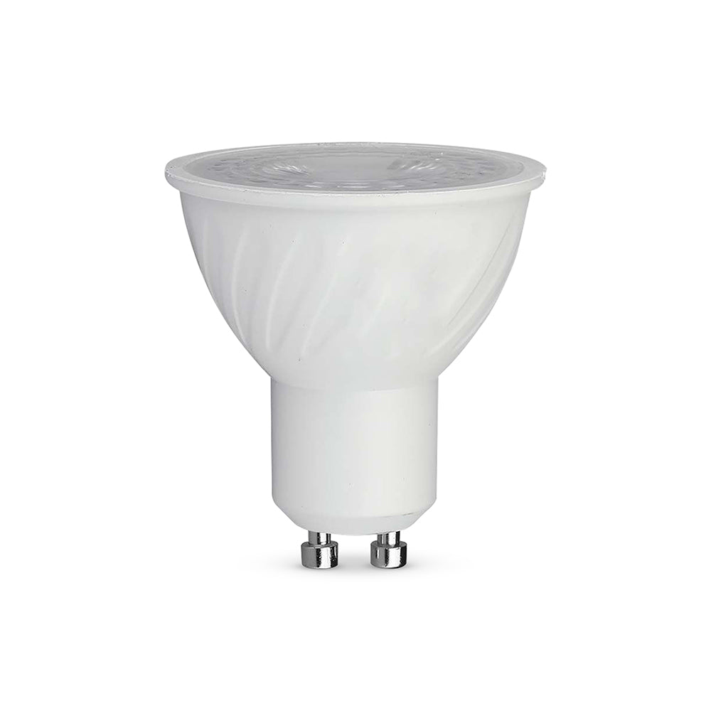 6W GU10 Żarówka LED / Barwa:6500K / Kąt 38' / Ściemniana / Trzonek:GU10