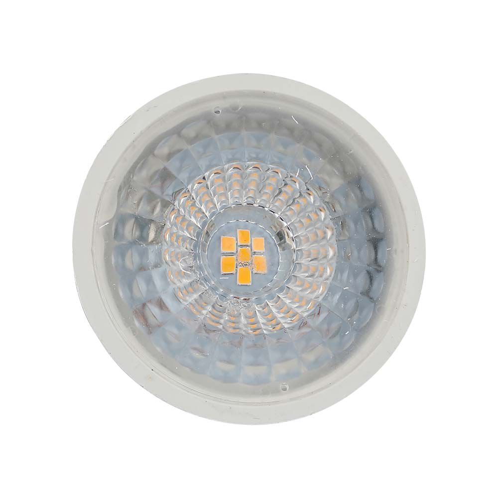 6W GU10 Żarówka LED / Chip SAMSUNG / Barwa:3000K / Kąt 110' / Ściemniana / Trzonek:GU10