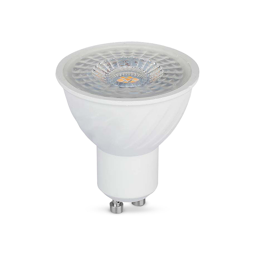 6W GU10 Żarówka LED / Barwa:3000K / Kąt 110' / Ściemniana / Trzonek:GU10