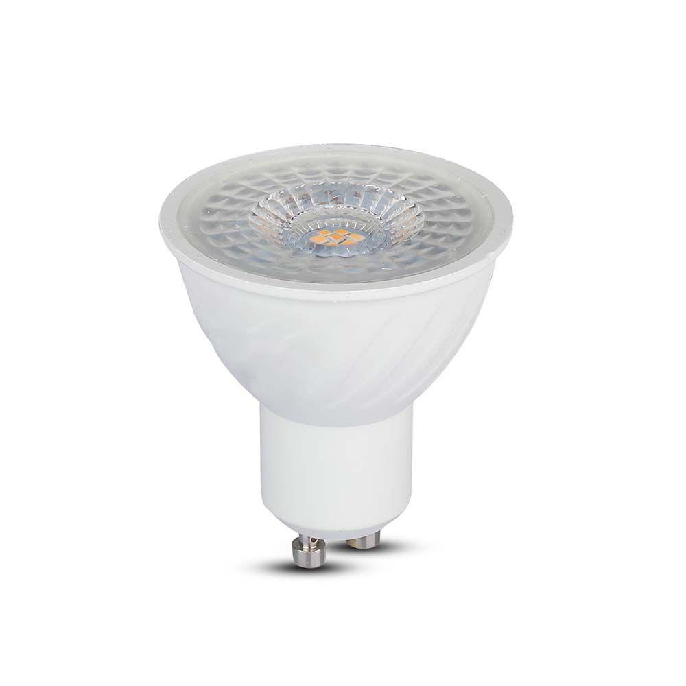 6W GU10 Żarówka LED / Chip SAMSUNG / Barwa:4000K / Kąt 110' / Ściemniana / Trzonek:GU10