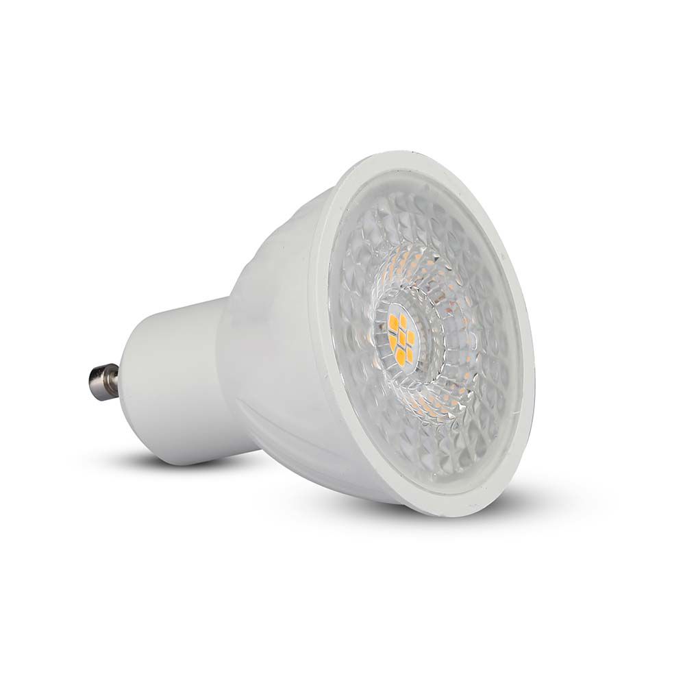 6W GU10 Żarówka LED / Chip SAMSUNG / Barwa:4000K / Kąt 110' / Ściemniana / Trzonek:GU10
