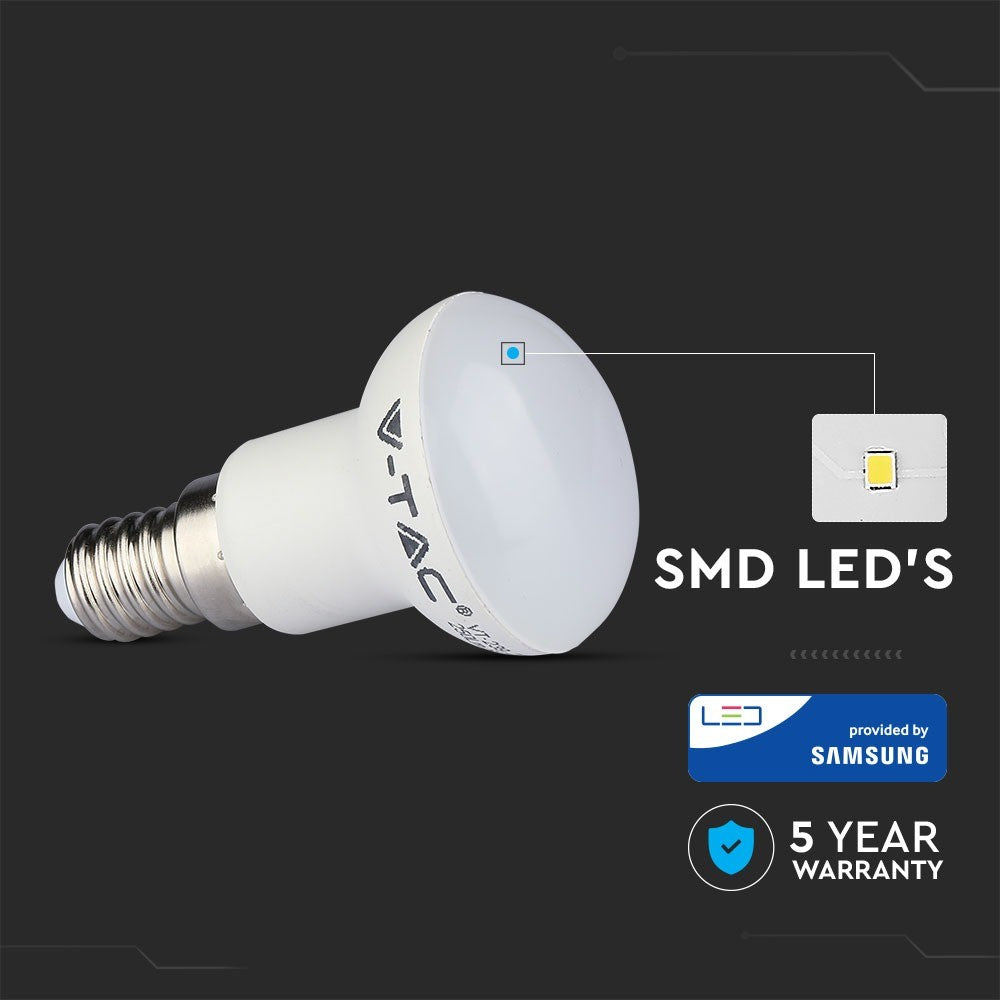 3W R39 Żarówka LED / Chip SAMSUNG / Barwa:6400K / Trzonek:E14