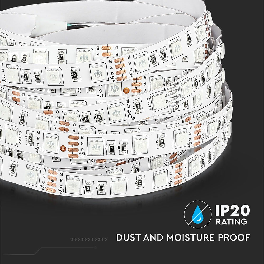10.8W Taśma LED / Barwa: RGB / IP20 / Rolka:5m