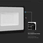 30W Naświetlacz LED SMD / Chip SAMSUNG / Przewód: 1m / Barwa:6500K / Obudowa: Czarna