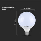 22W Żarówka LED G120 / Chip SAMSUNG / Barwa:3000K / Skuteczność: 120lm/W / Trzonek:E27