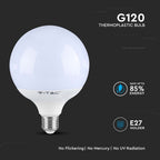 22W Żarówka LED G120 / Chip SAMSUNG / Barwa:3000K / Skuteczność: 120lm/W / Trzonek:E27