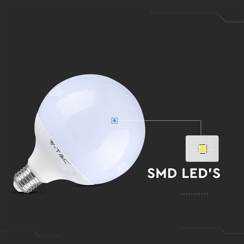 22W Żarówka LED G120 / Chip SAMSUNG / Barwa:4000K / Skuteczność: 120lm/W / Trzonek:E27
