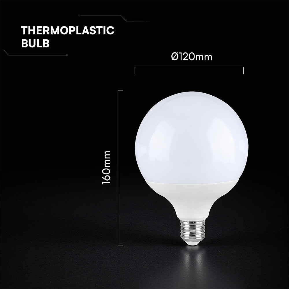 22W G120 Żarówka LED / Chip CREE / Barwa:6500K / Trzonek:E27 / 6 Lat gwarancji