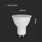 6W GU10 Żarówka LED / Chip SAMSUNG / Barwa:4000K / Kąt 10'D / Trzonek:GU10