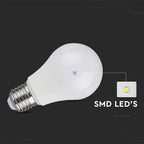 11W Żarówka LED A60 / Chip SAMSUNG / Barwa:3000K / Trzonek:E27 / Ściemniana