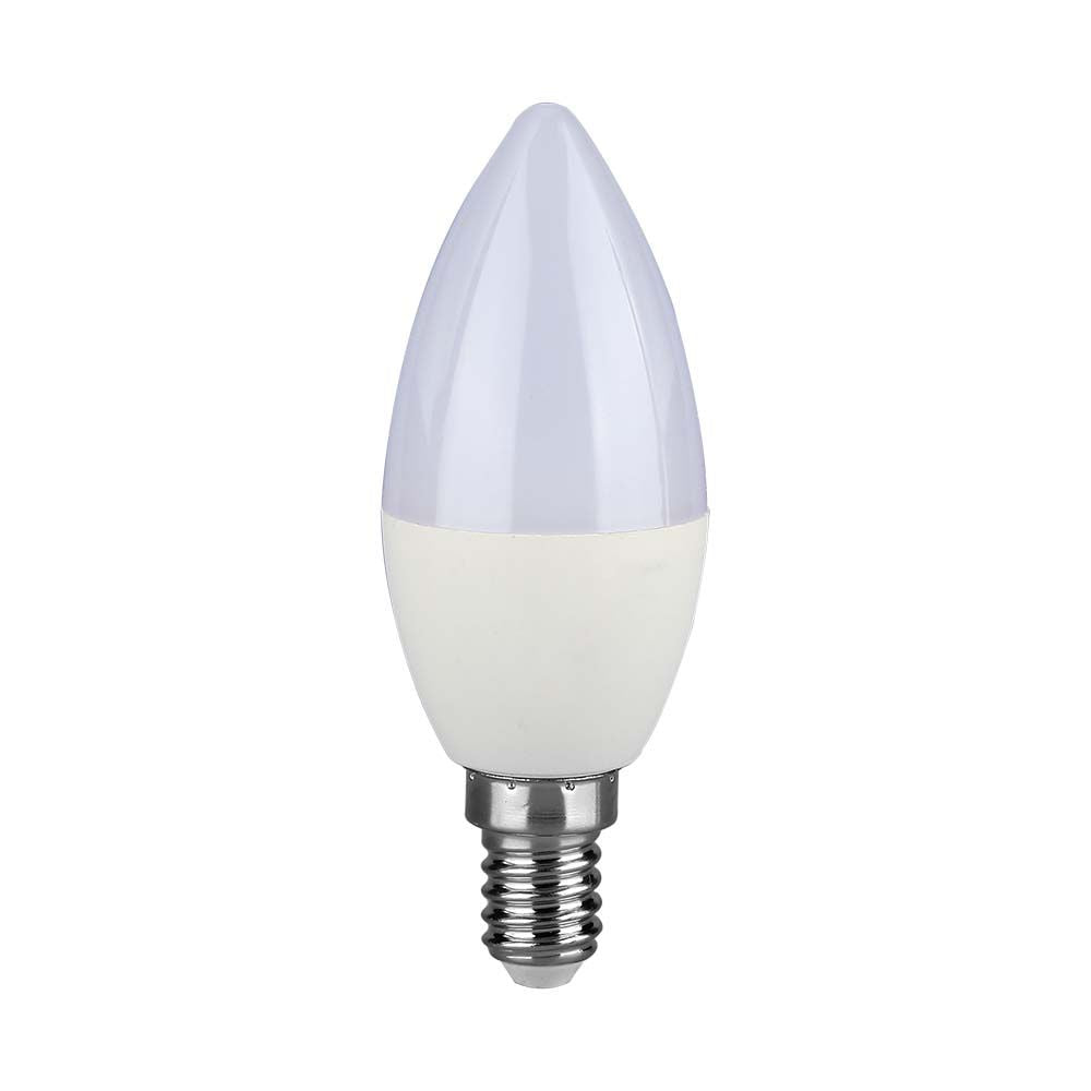 5.5W C35 Żarówka LED / Chip SAMSUNG / Ściemniana / Barwa:3000K / Trzonek:E14