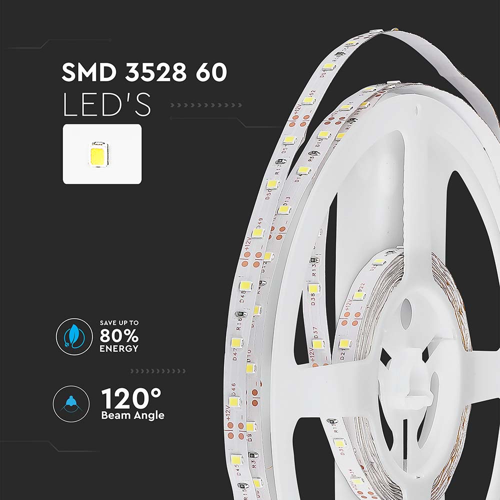4.2W Taśma LED / Barwa:4000K / IP20 / Rolka:5m