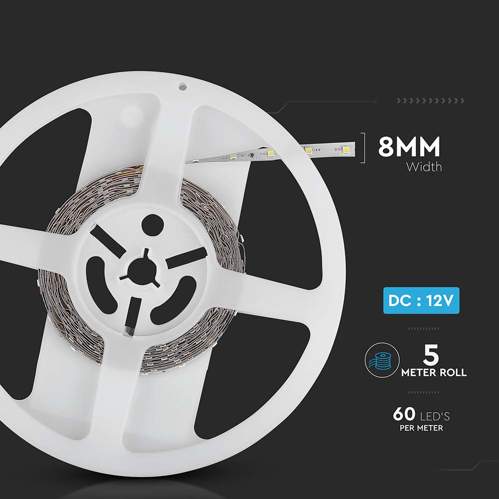 4.2W Taśma LED / Barwa:4000K / IP20 / Rolka:5m
