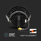 10W Reflektor COB Downlight / Chip SAMSUNG / Barwa:4000K / Obudowa: Czarna