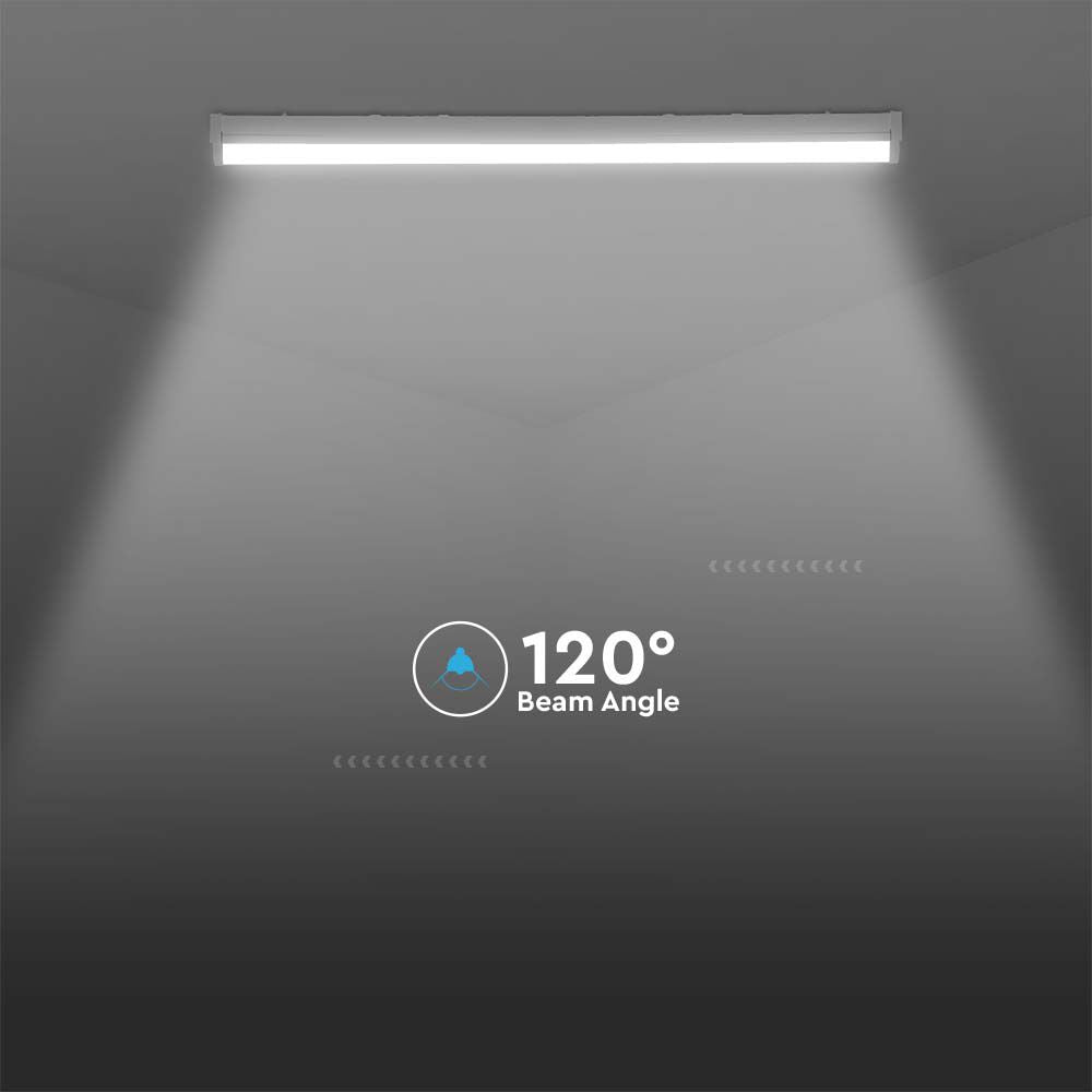 28W Lampa zintegrowana /Długość: 150cm / Chip Samsung / Barwa:6500K / Skuteczność: 120lm/W