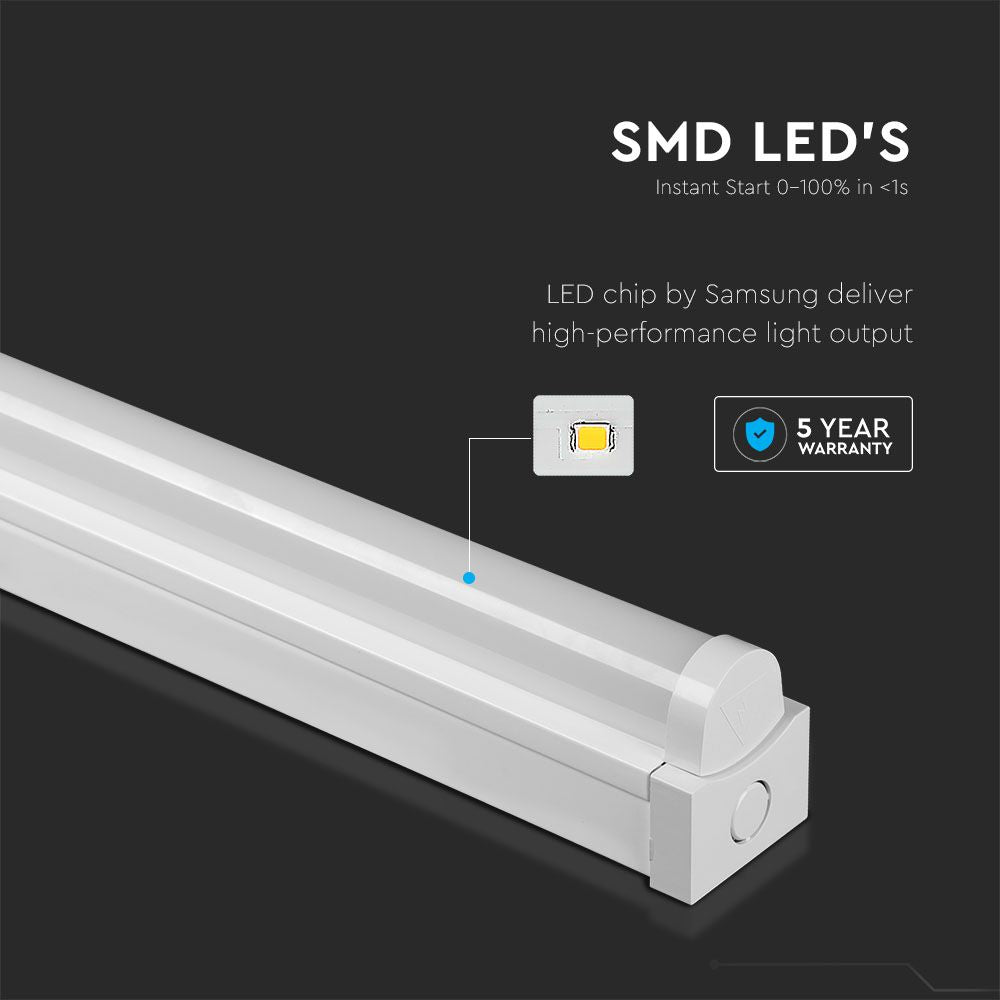 50W Lampa zintegrowana /Długość: 150cm / Chip Samsung / Barwa:6400K / Skuteczność: 120lm/W