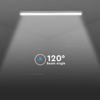 60W Lampa zintegrowana /Długość: 180cm / Chip Samsung / Barwa:4000K / Skuteczność: 120lm/W